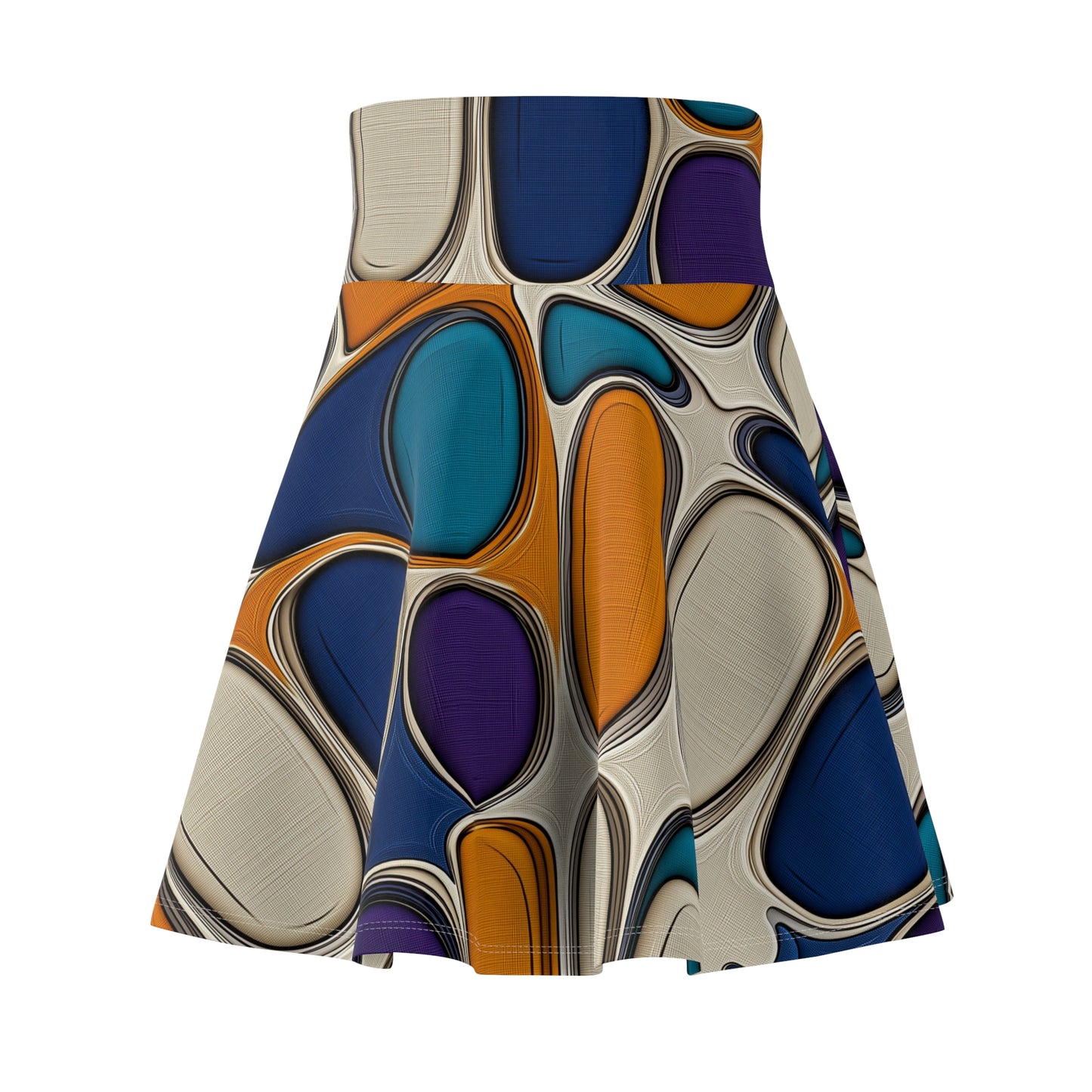 Mid-Century Kaleidoscope - Skater Skirt