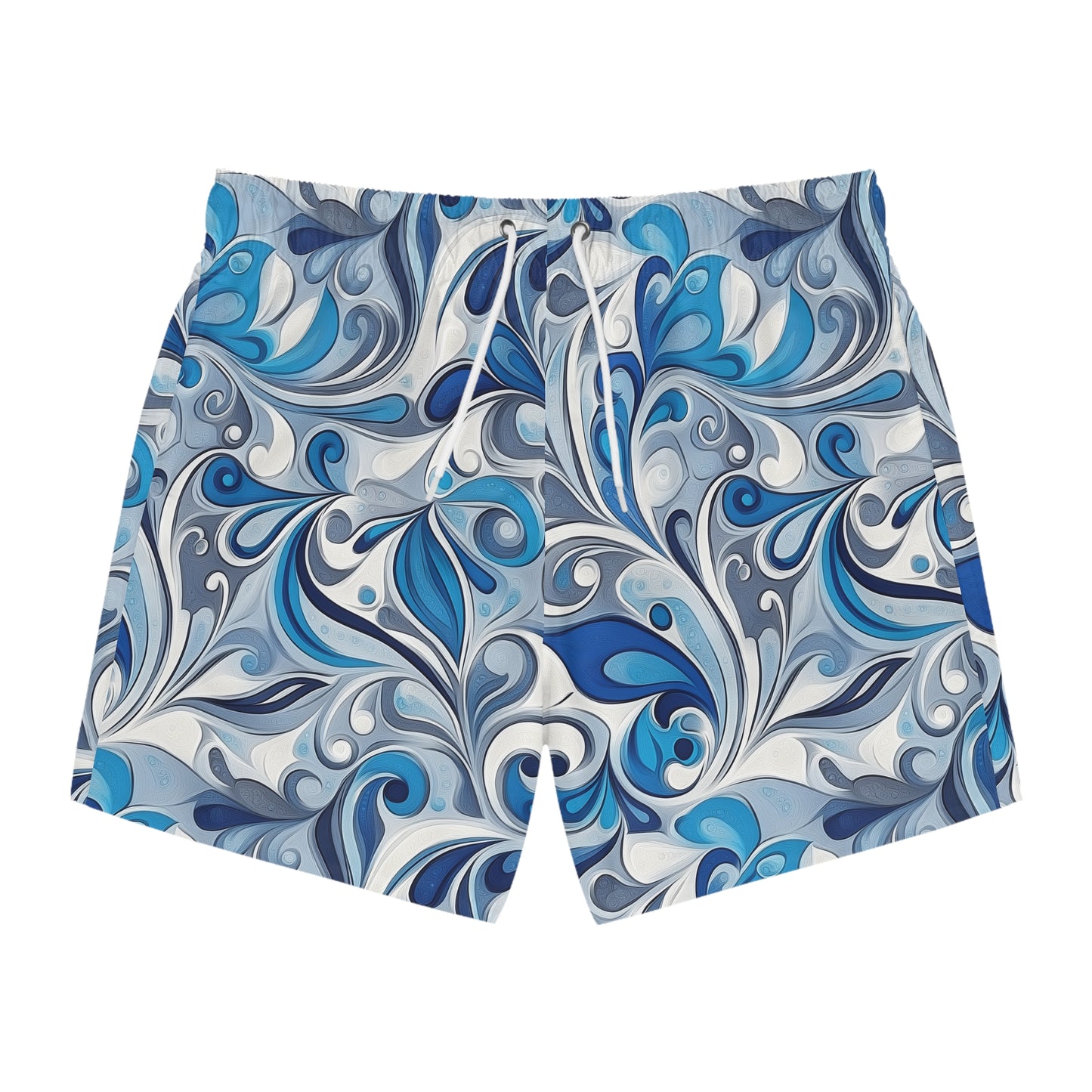 Lake57 Blue Swirlino Swim Trunks