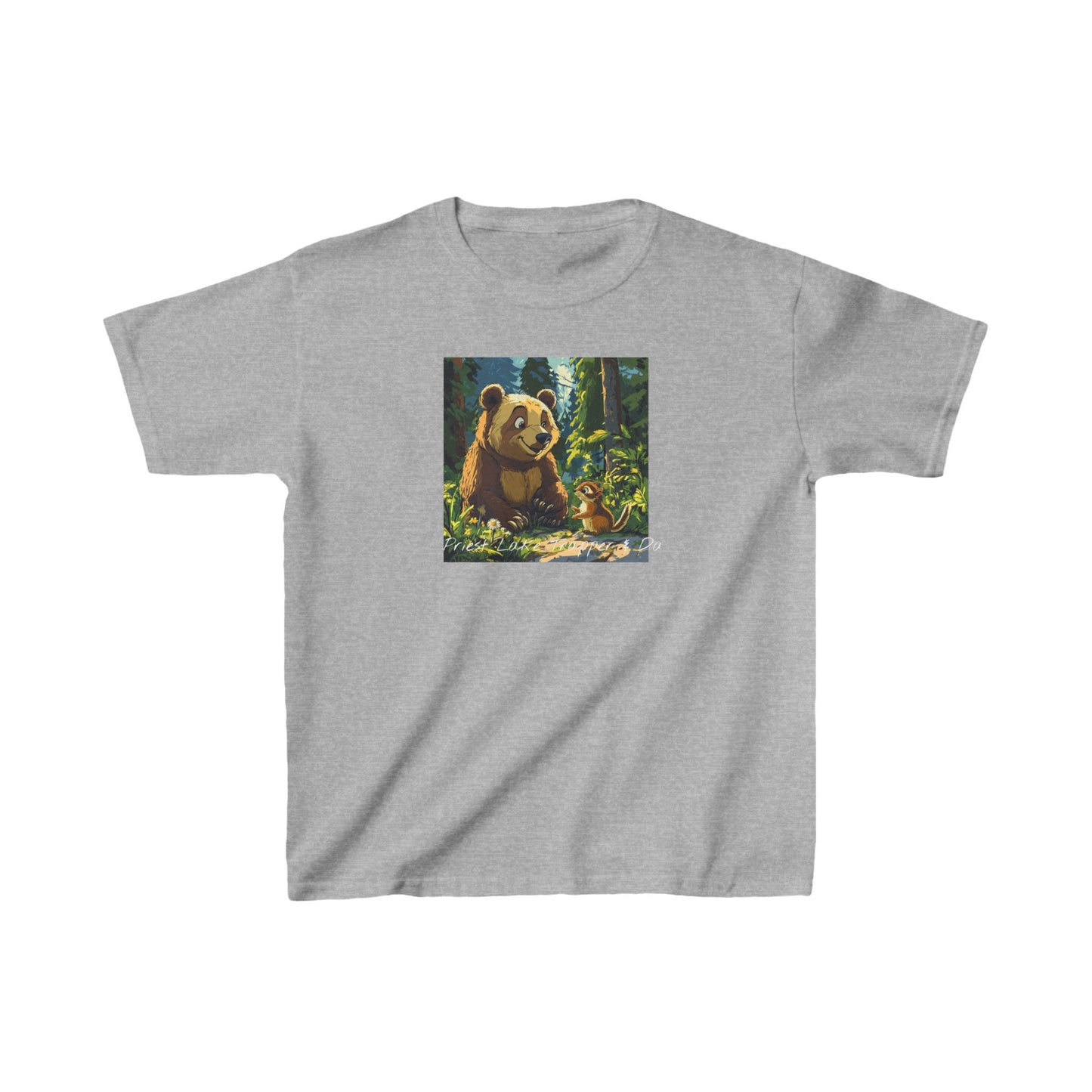 Priest Lake Trapper & Dash Kids T-shirt