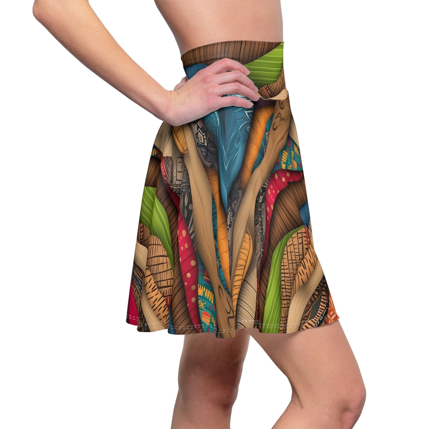 Waves Of Culture Skater Skirt