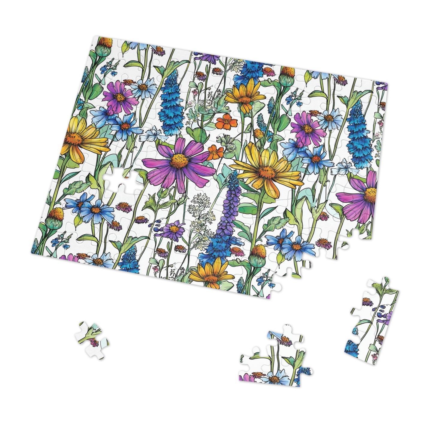 Priest Lake Wildflower Jigsaw Puzzle 2