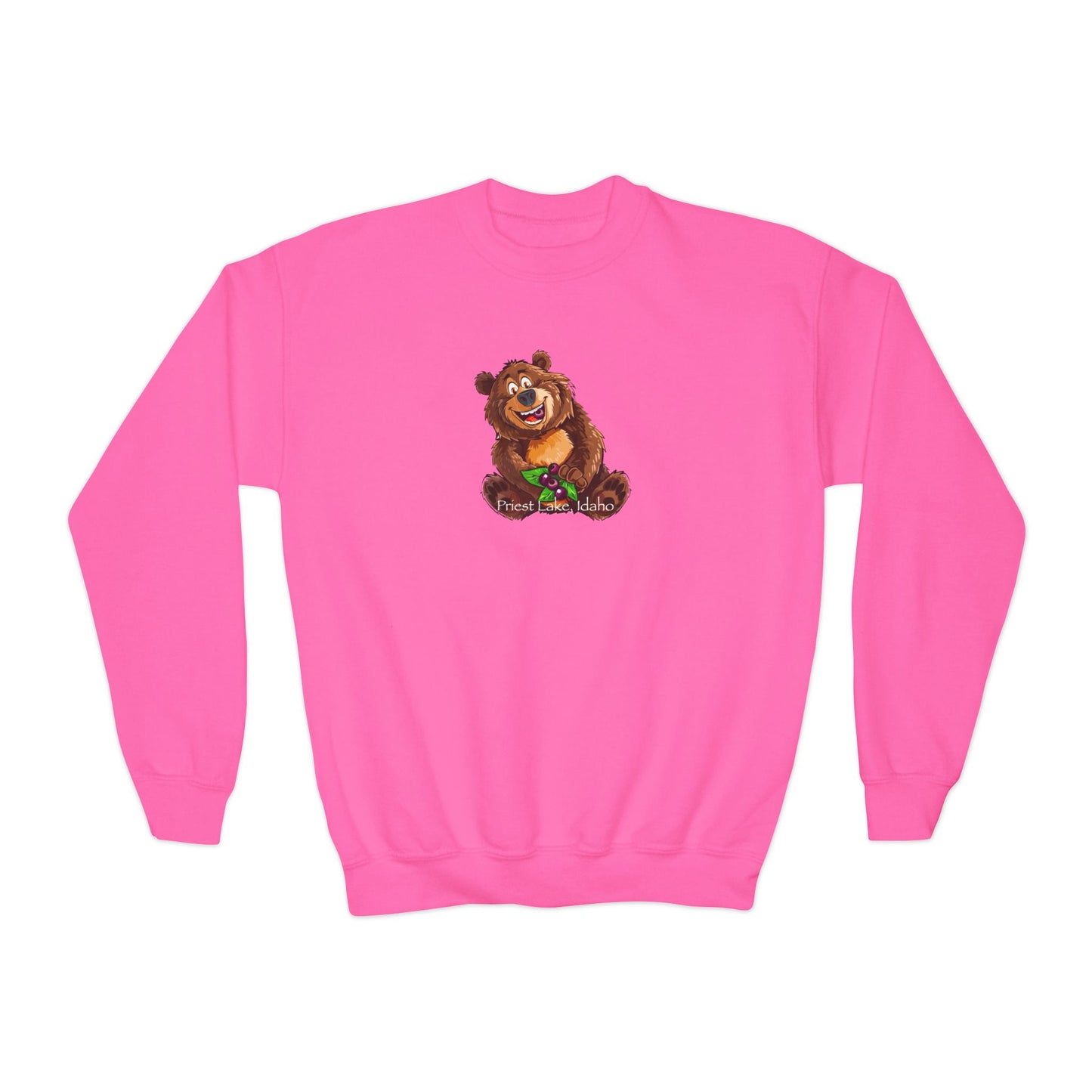 Huckle Bear Youth Crewneck Sweatshirt