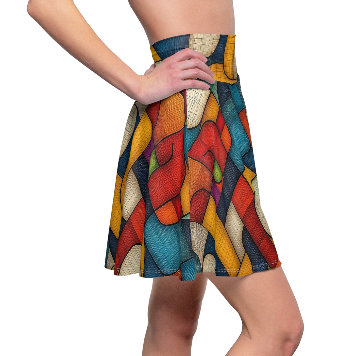 Puzzle Pieces - Skater Skirt