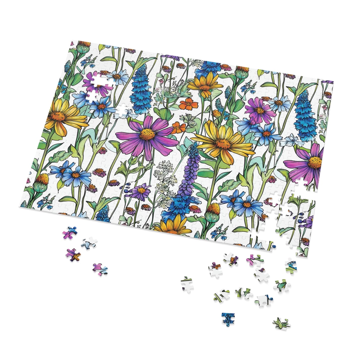 Priest Lake Wildflower Jigsaw Puzzle 2