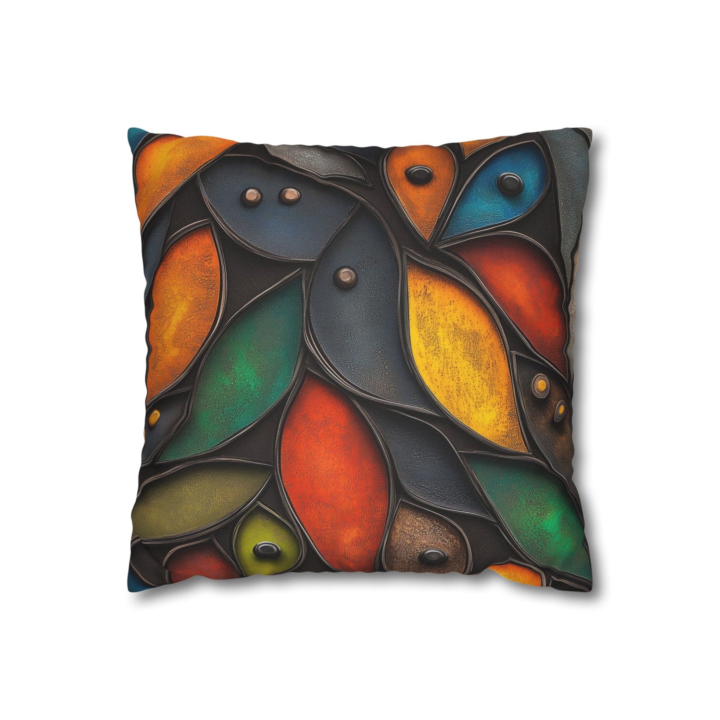 Leaf Symphony - Square Polyester Pillowcase