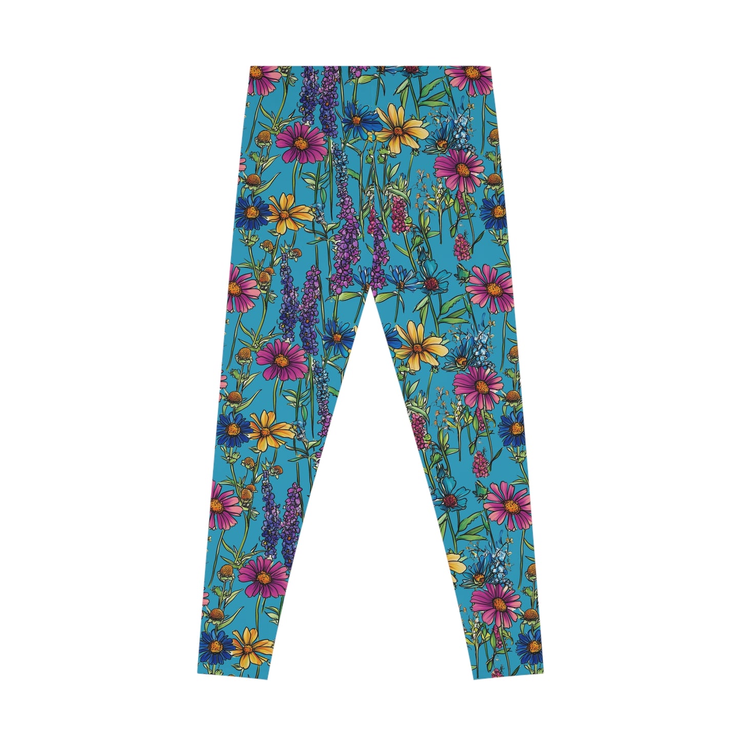 Priest Lake Wildflower Stretchy Leggings