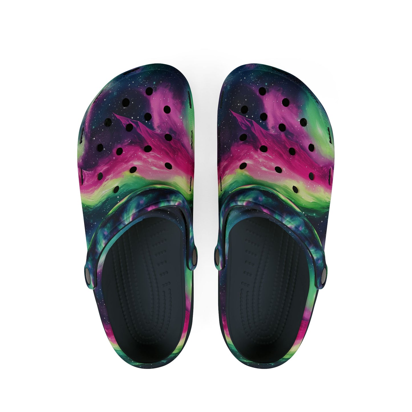 Aurora Borealis Foam Sandals