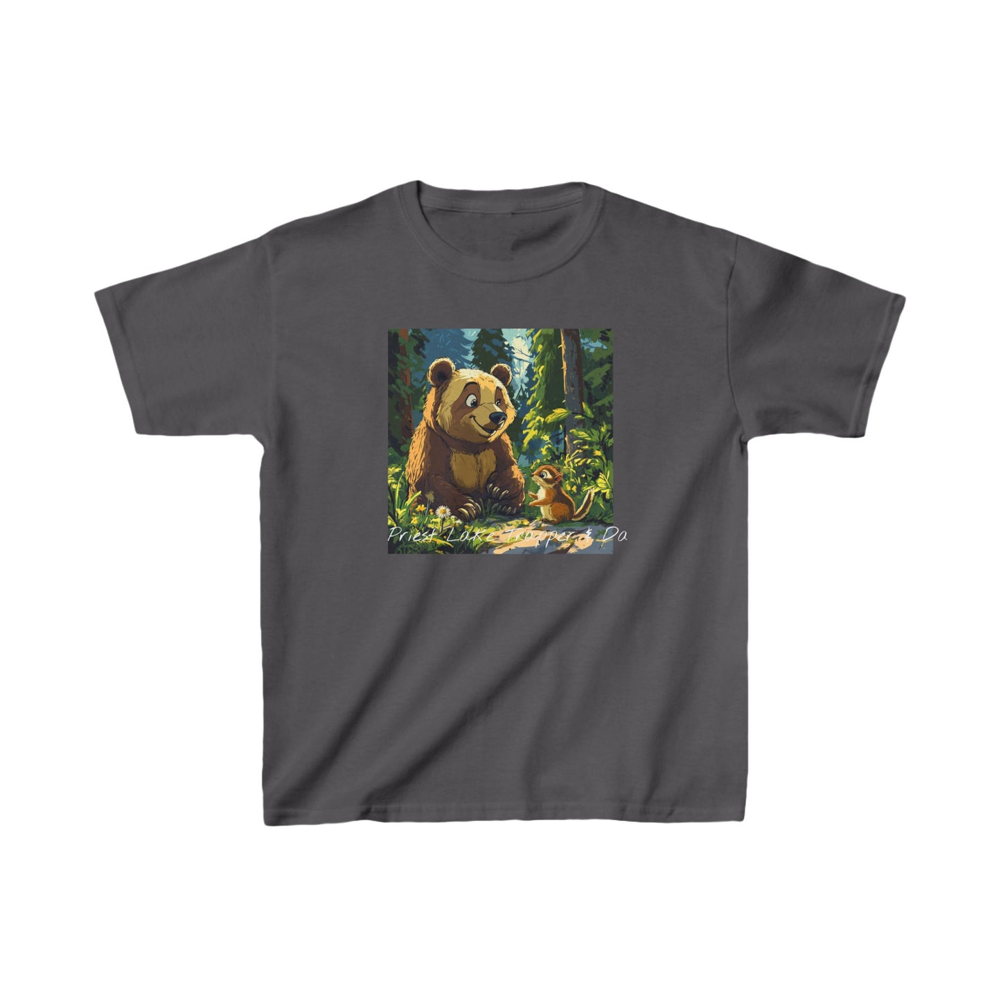 Priest Lake Trapper & Dash Kids T-shirt