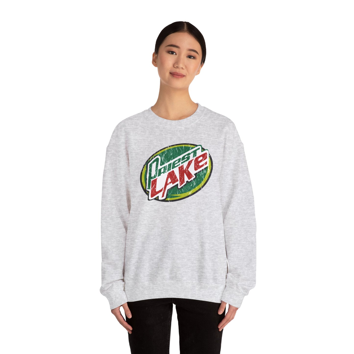 Priest Lake Dew Unisex Heavy Blend™ Crewneck Sweatshirt