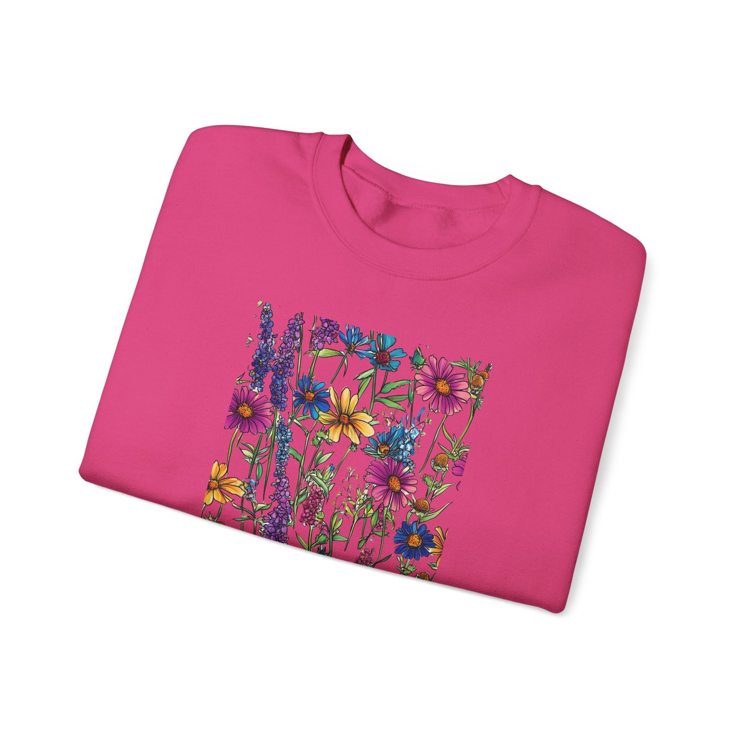 Priest Lake Wildflower Lake Ultra Cotton Crewneck Sweatshirt