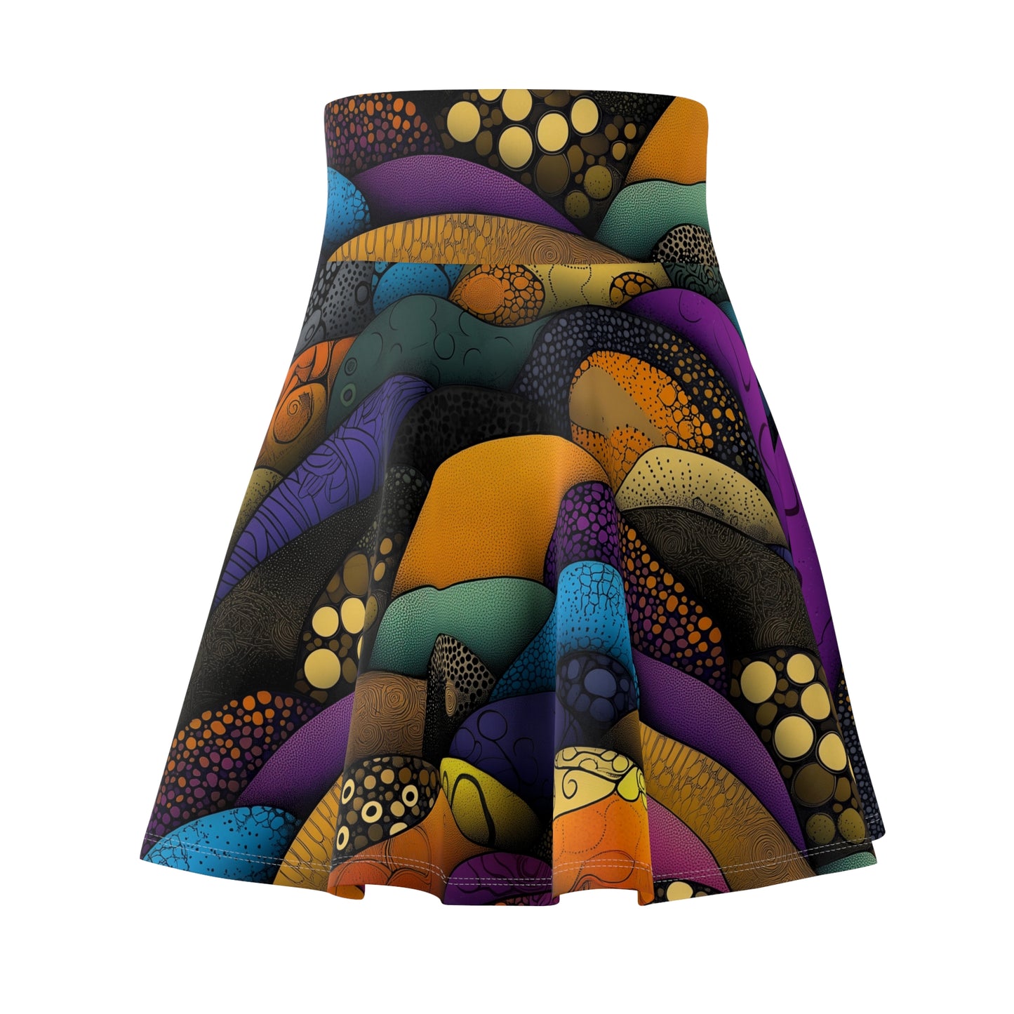 Waves of Imagination - Skater Skirt