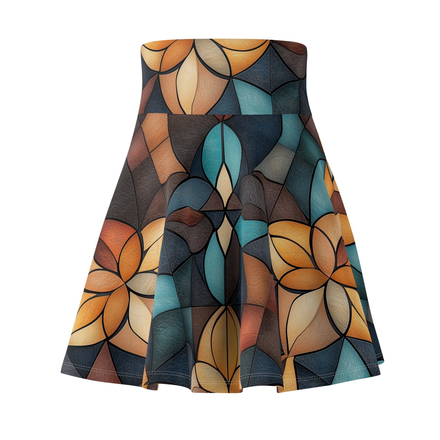 Stained Glass Dreams - Skater Skirt