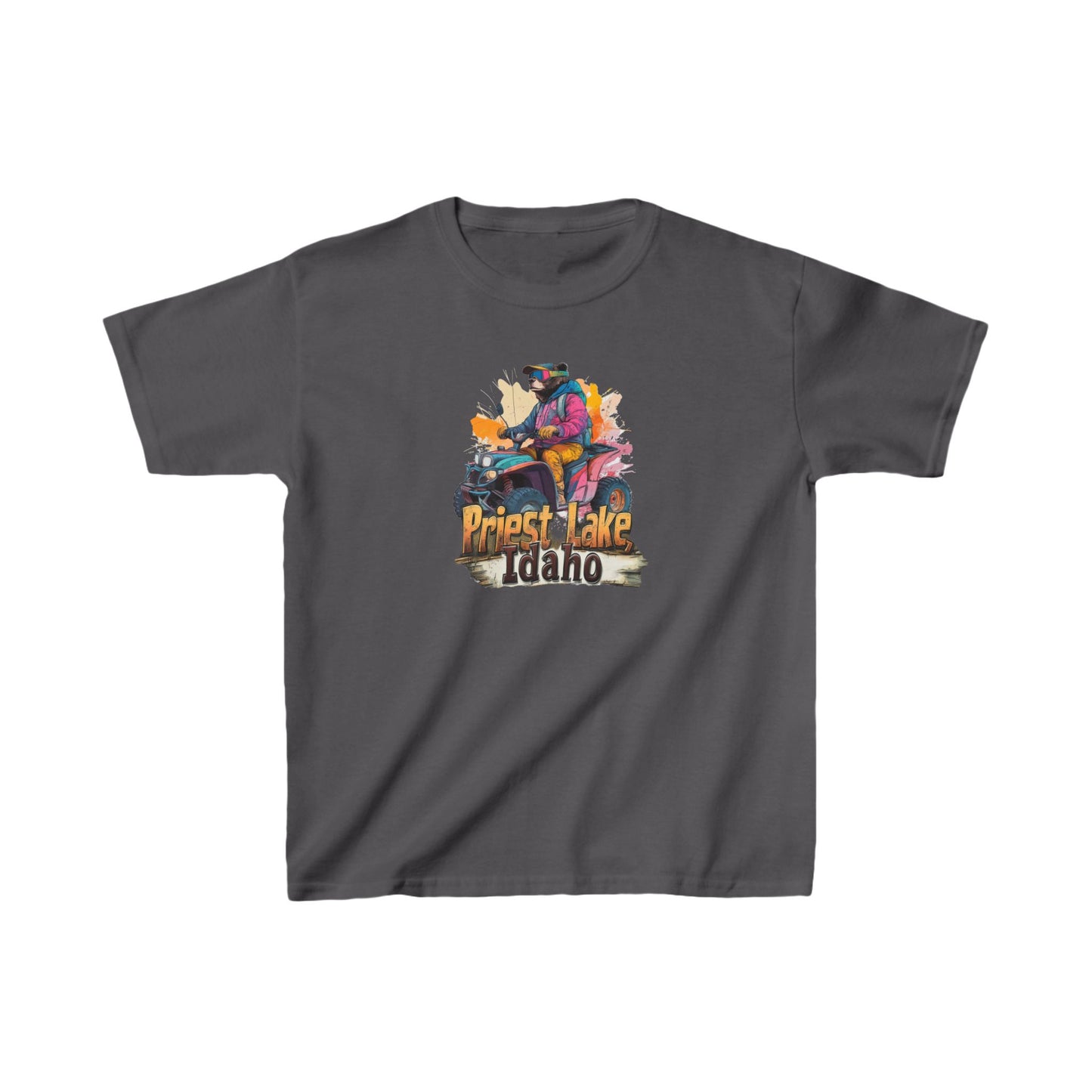 Priest Lake Bear Quad 1 Kids T-shirt