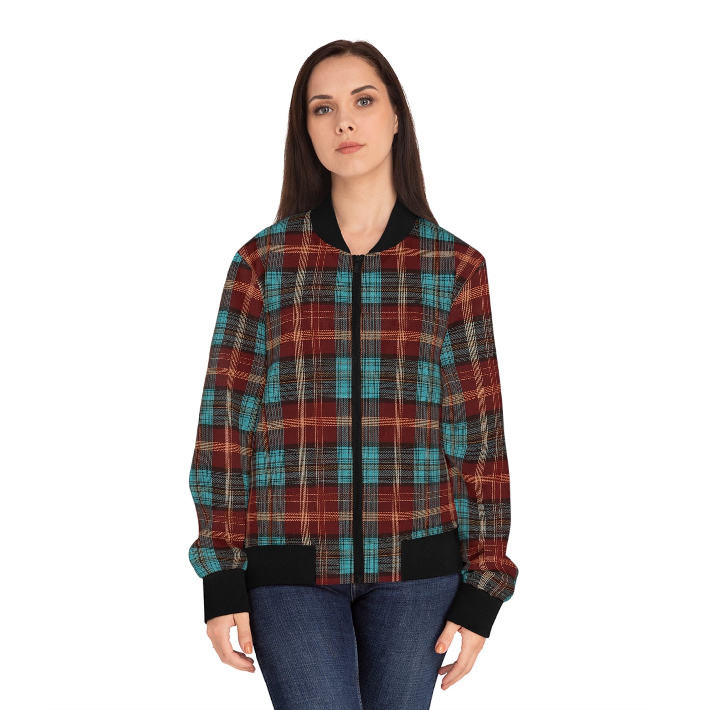 Rich Plaid  Bomber