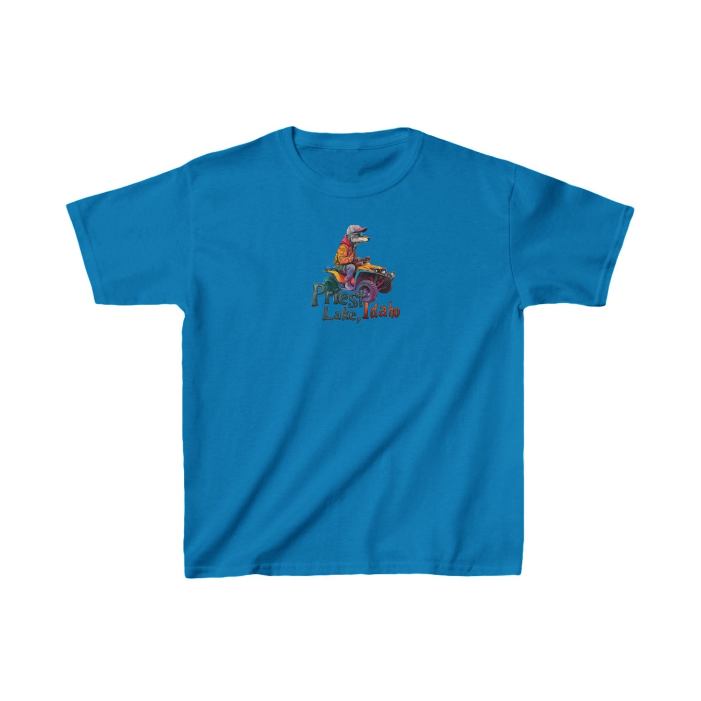 Priest Lake Wolf Quad 1 T-shirt