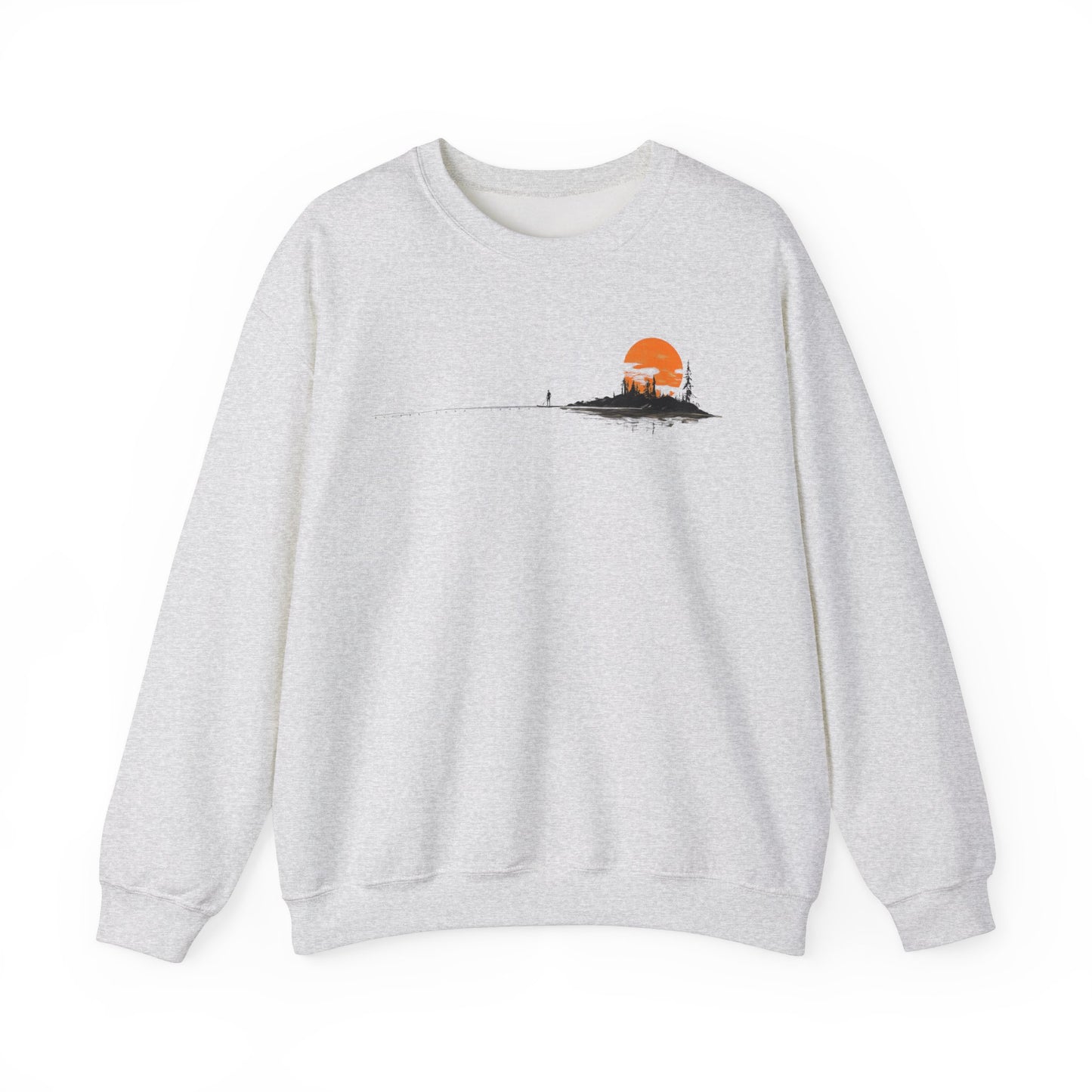 Priest Lake Paddleboard 1 Heavy Blend™ Crewneck Sweatshirt