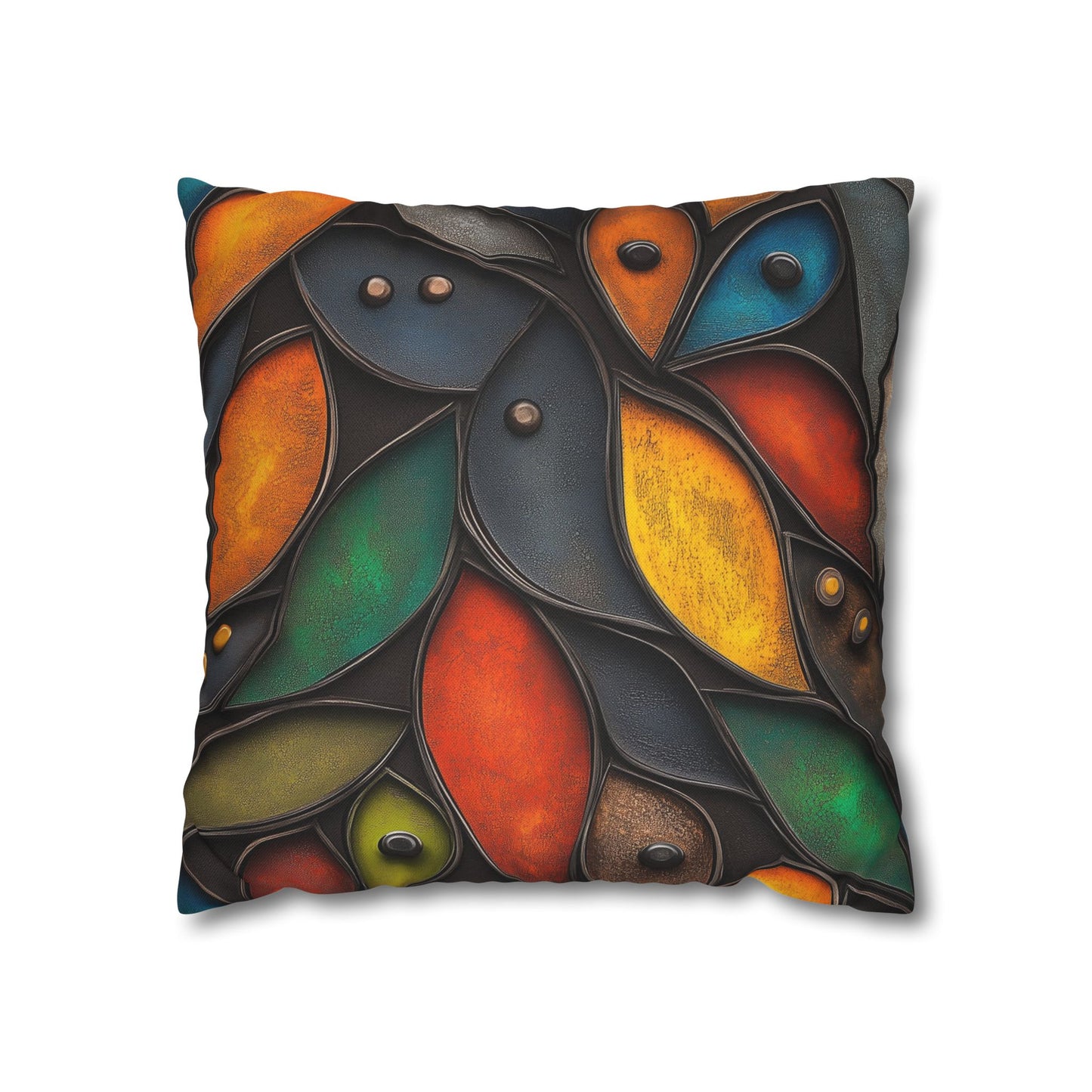 Leaf Symphony - Square Polyester Pillowcase