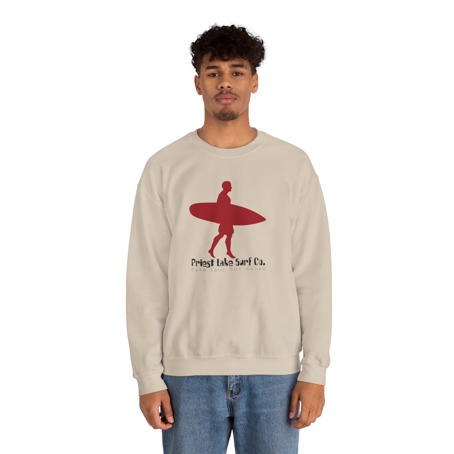 Priest Lake Surf Co. Unisex Heavy Blend™ Crewneck Sweatshirt