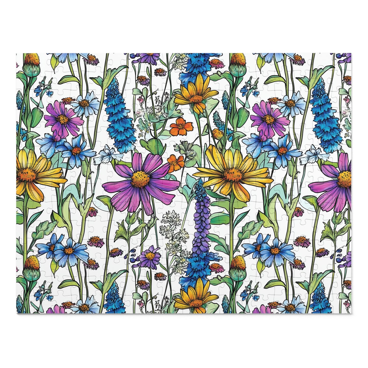 Priest Lake Wildflower Jigsaw Puzzle 2