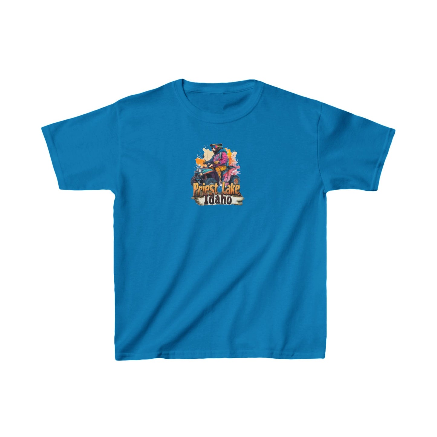 Priest Lake Bear Quad 1 Kids T-shirt