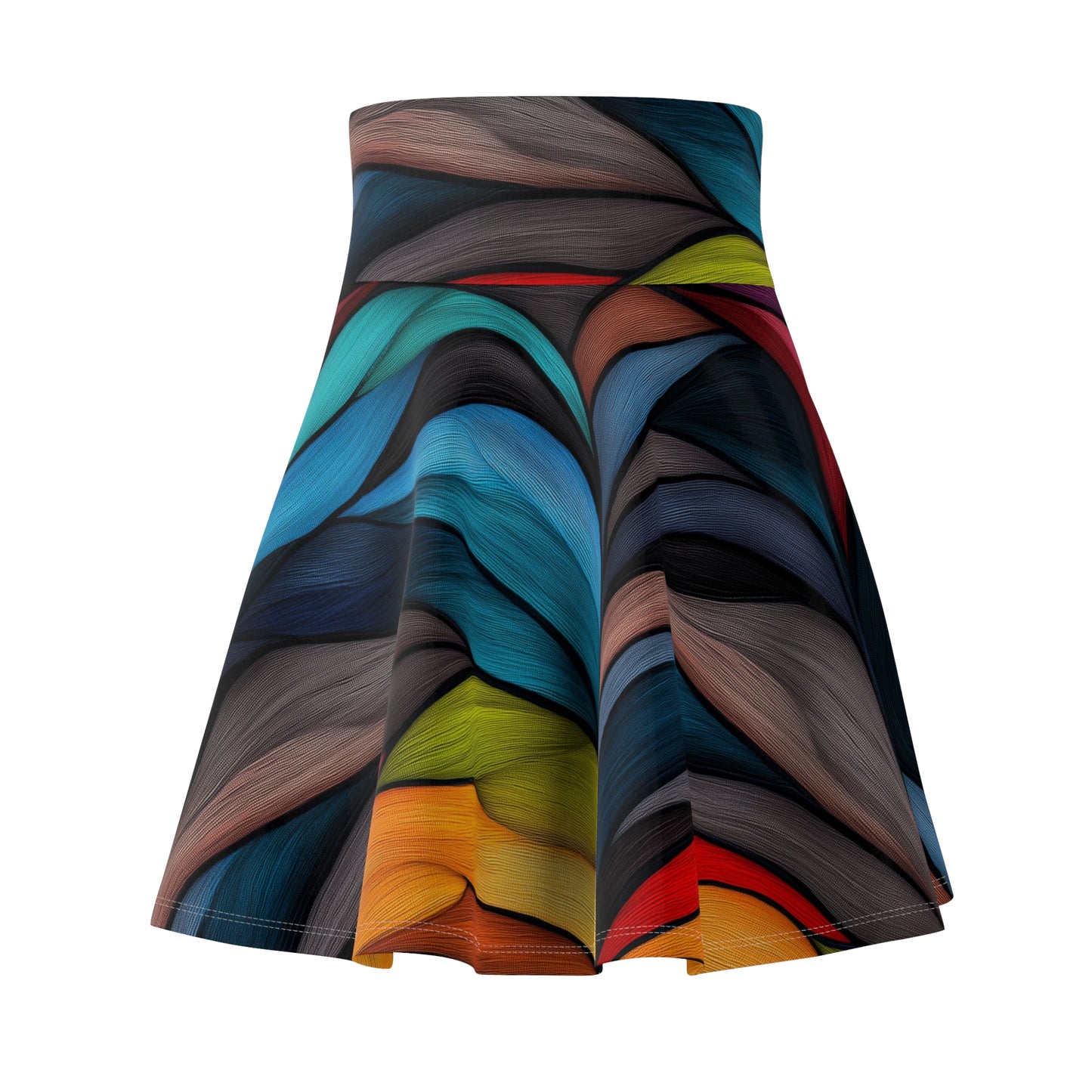 Ribbons of Light - Skater Skirt