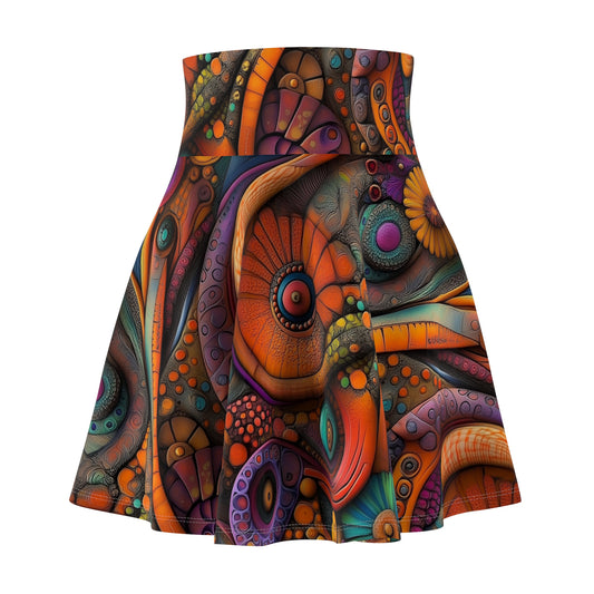 Swirling Dreams - Skater Skirt