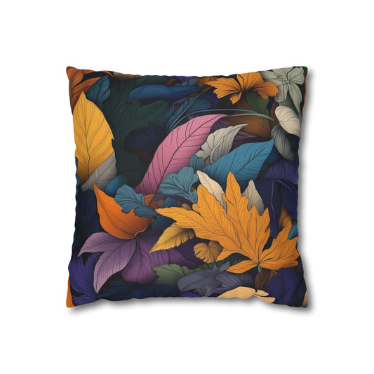 Autumn's Palette- Square Polyester Pillowcase