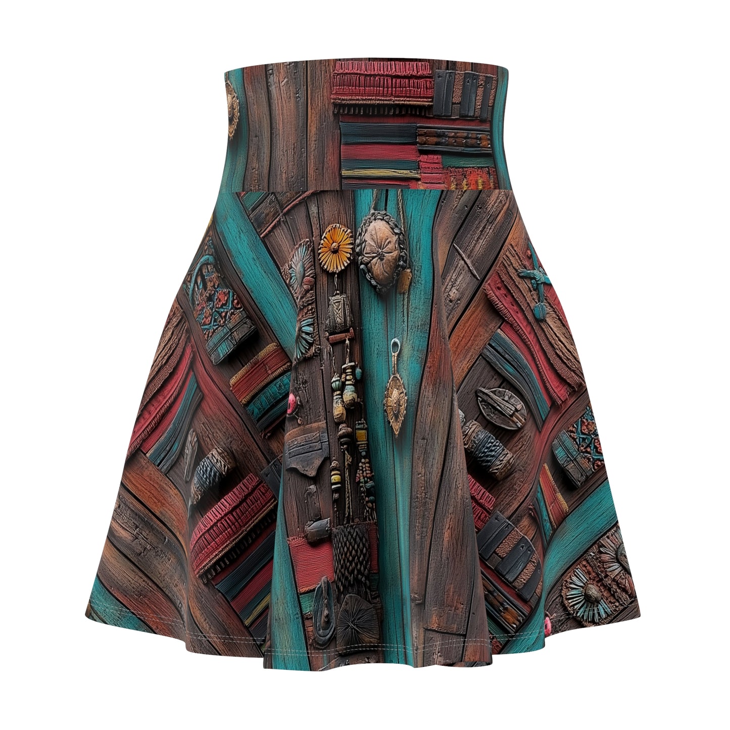 Bohemian Portal Skater Skirt