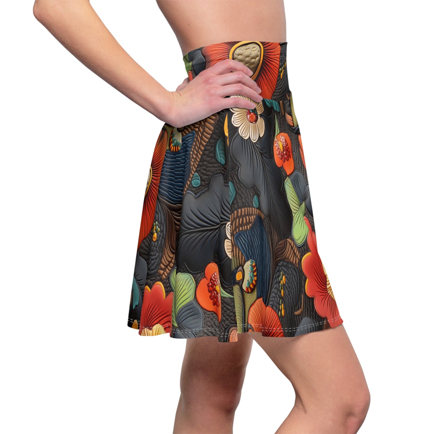 Floral Explosion - Skater Skirt