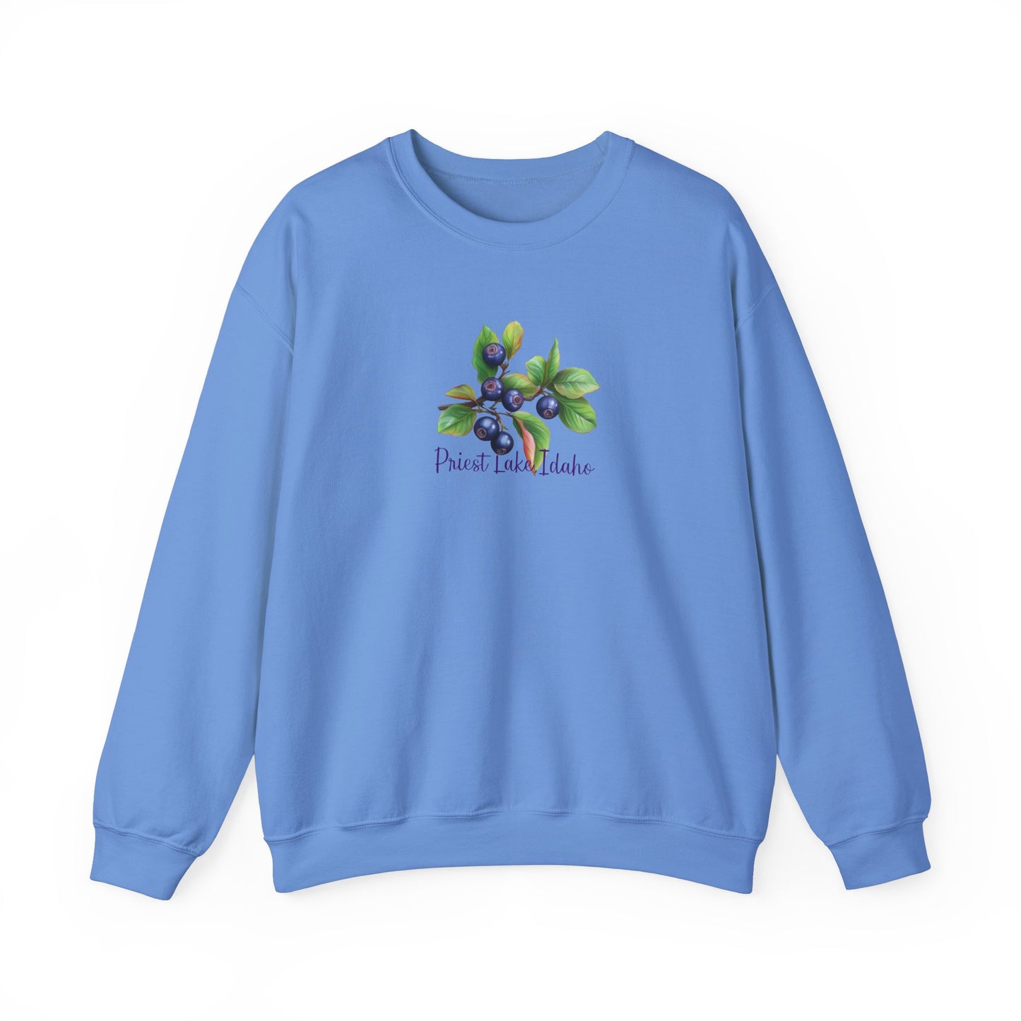 Priest Lake Huckleberry Unisex Heavy Blend™ Crewneck Sweatshirt