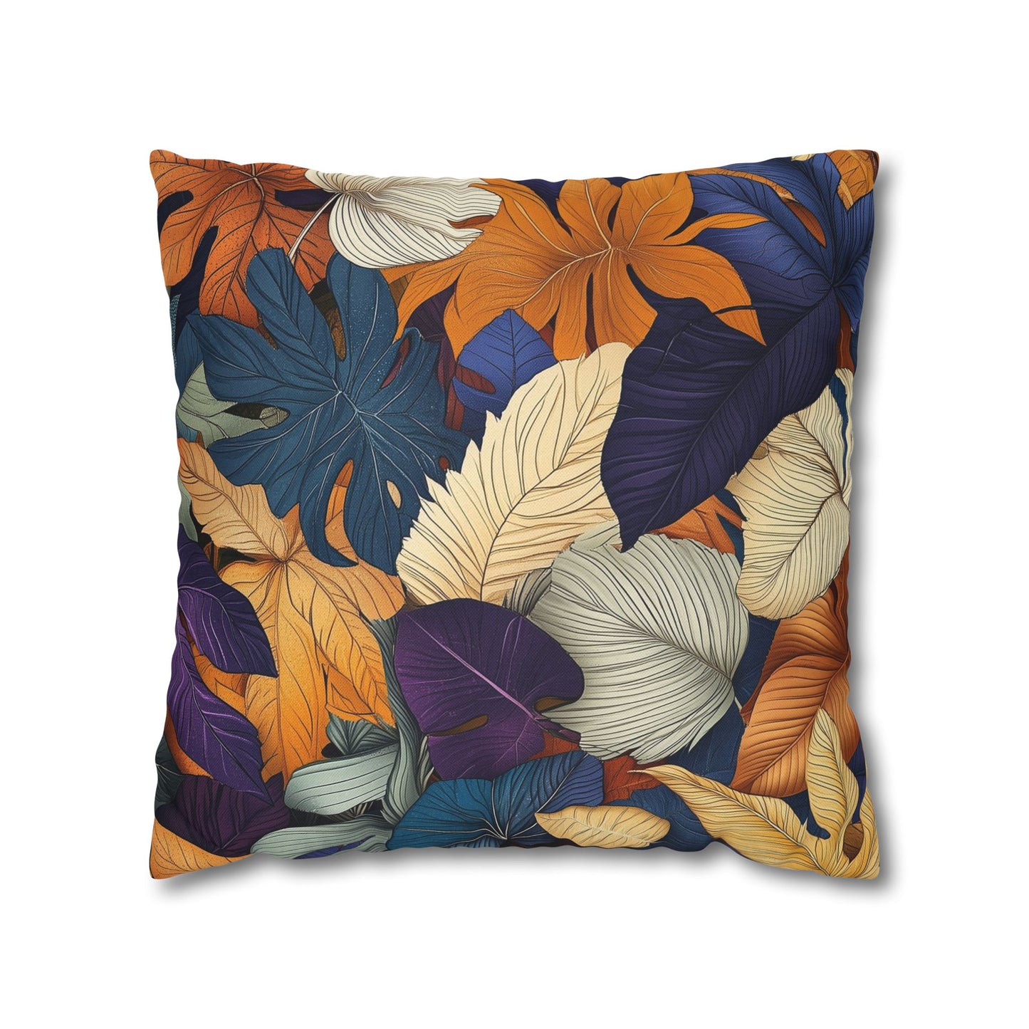 Tropical Tapestry- Square Polyester Pillowcase