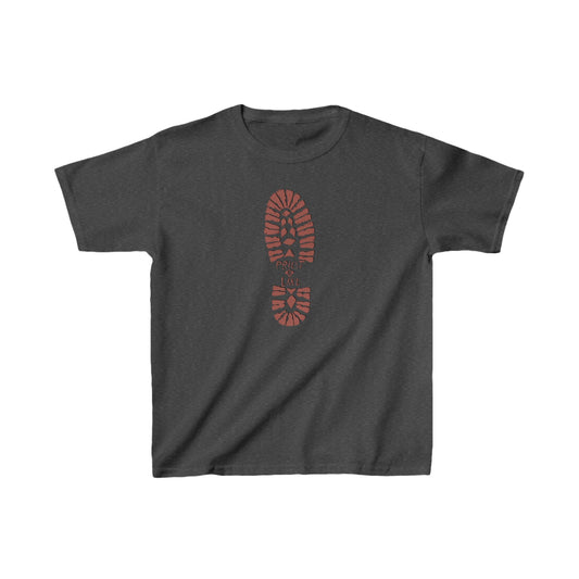 Priest Lake Boot Print Kids Heavy Cotton™ Tee