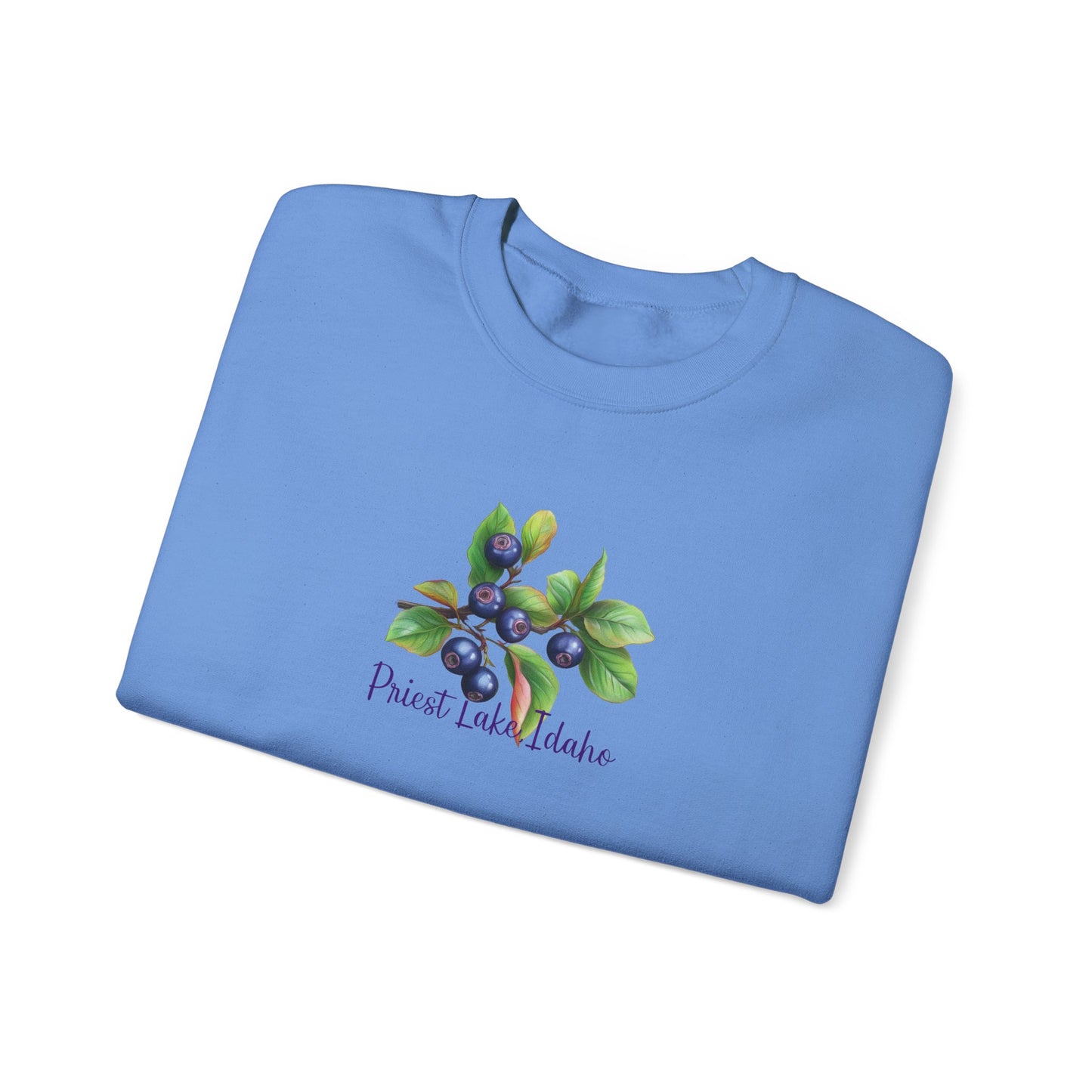 Priest Lake Huckleberry Unisex Heavy Blend™ Crewneck Sweatshirt