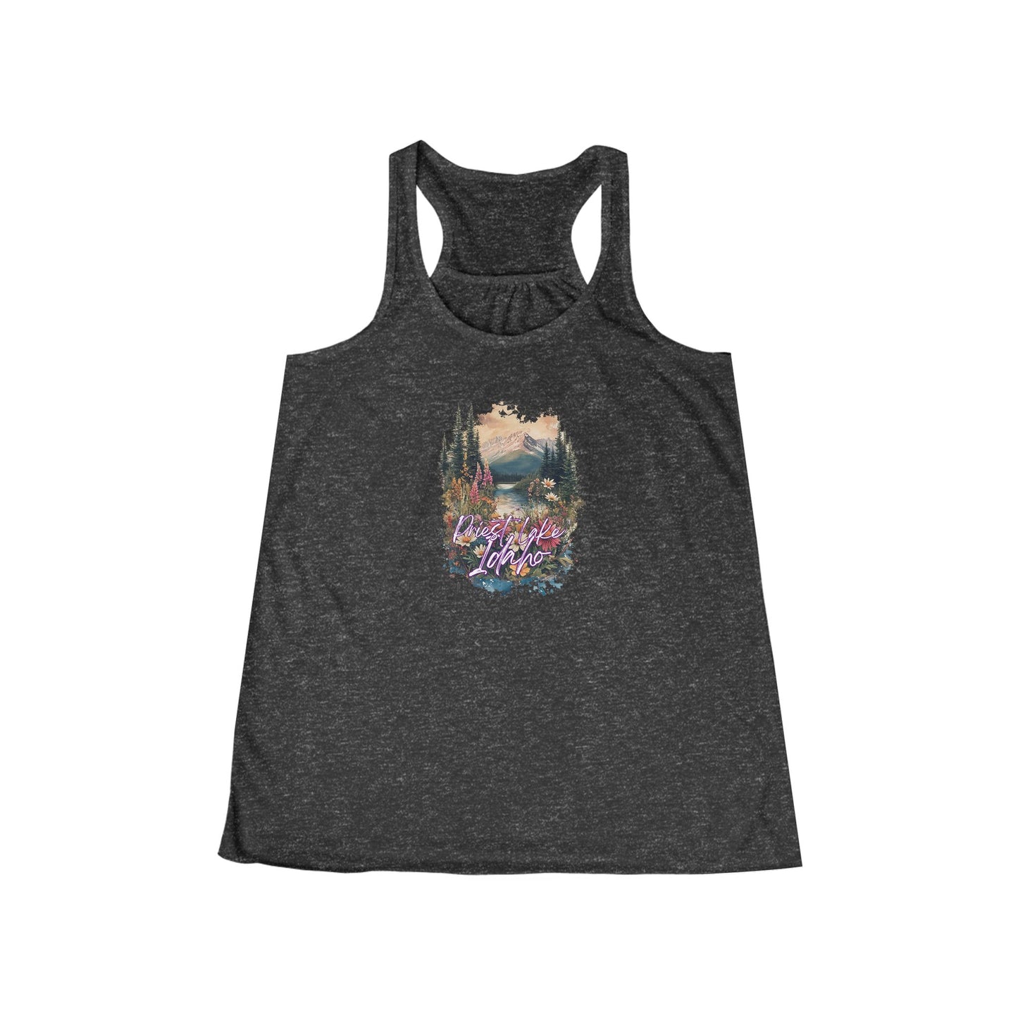 Priest Lake Brush Women's Flowy Racerback Tank