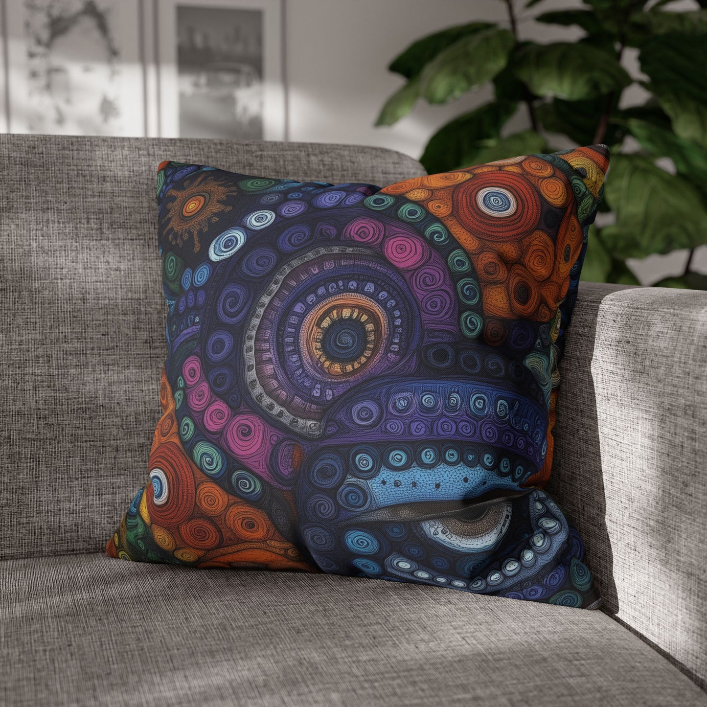 Cosmic Daydream- Square Polyester Pillowcase