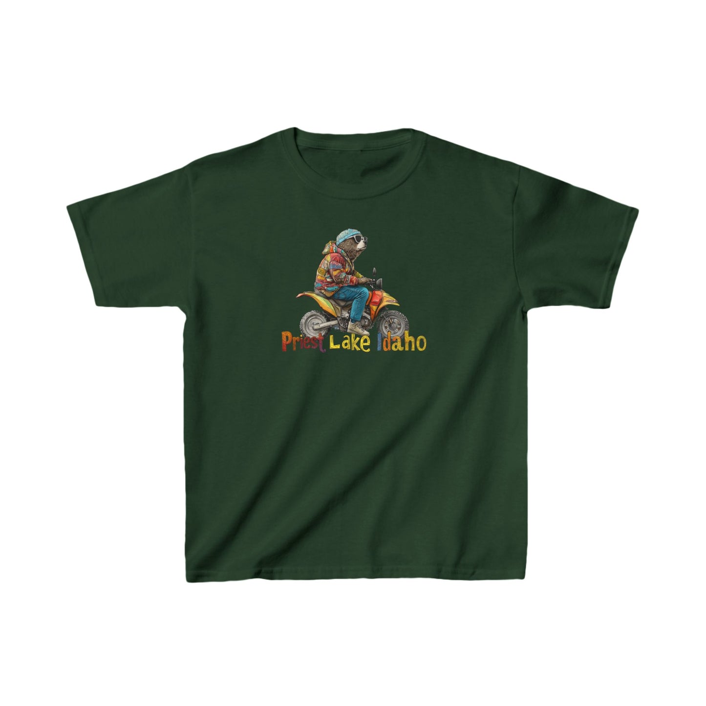 Priest Lake Bear Quad 2 Kids T-shirt