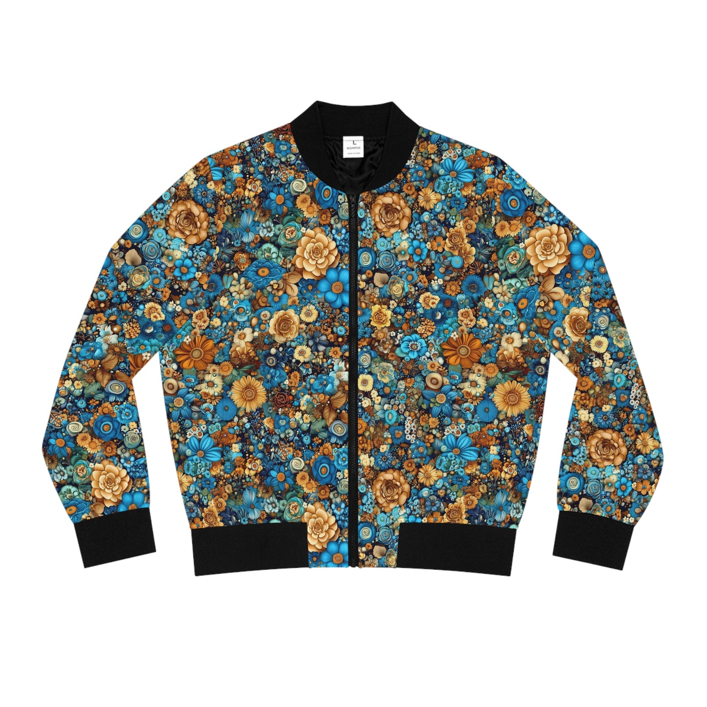 Country Floral Bomber