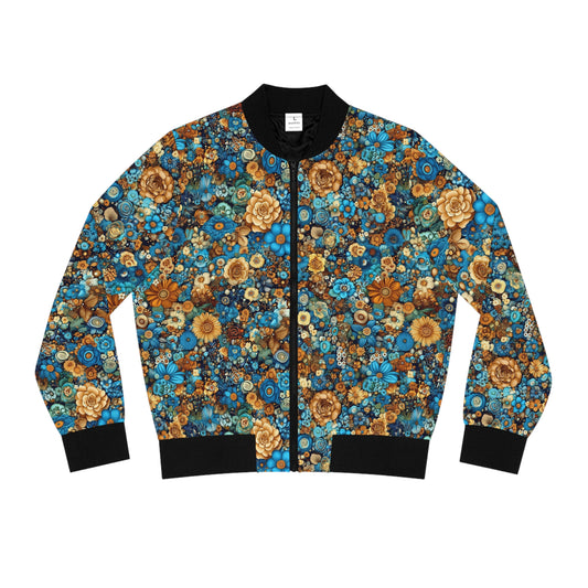 Country Floral Bomber