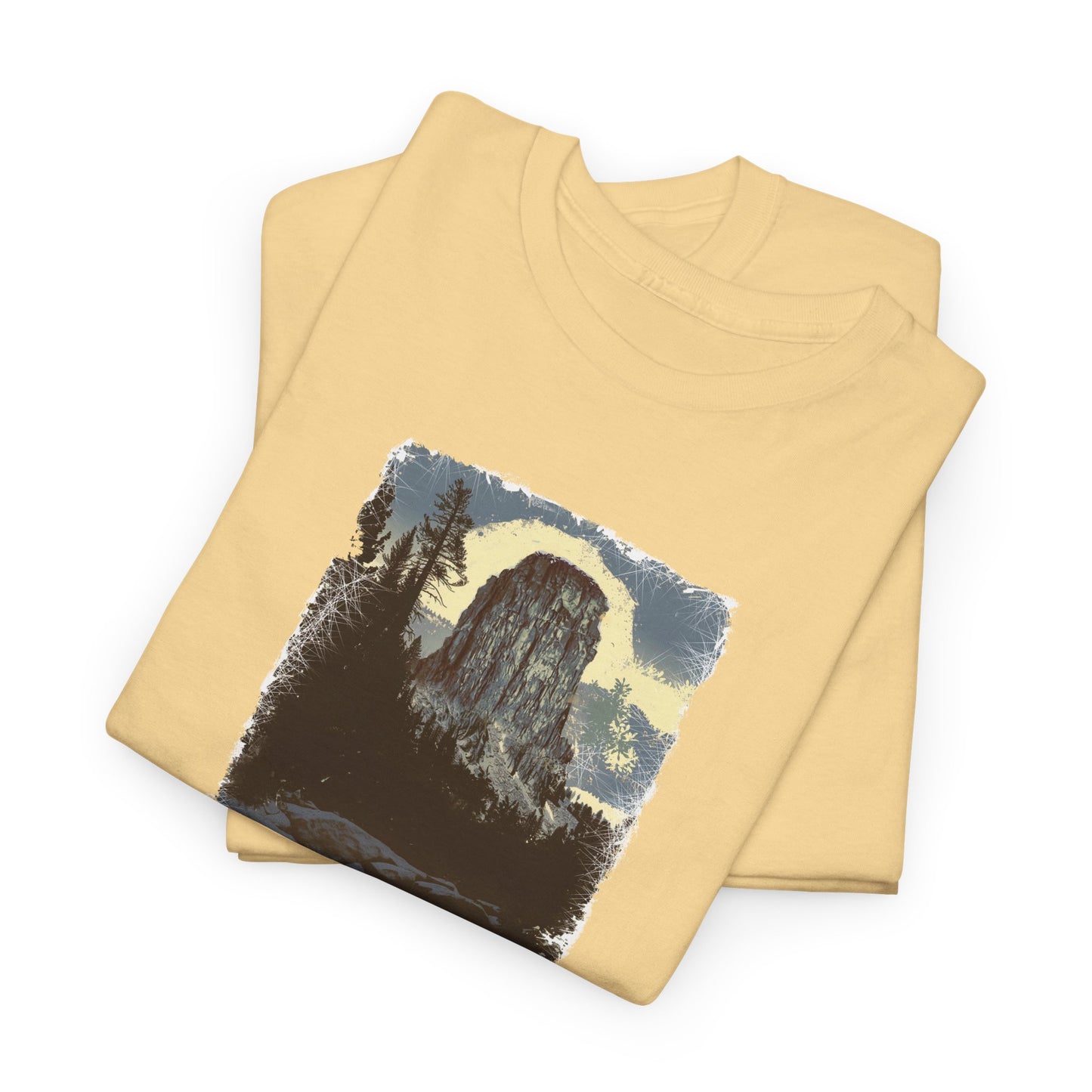 Priest Lake, Idaho Chimney Rock Unisex Softstyle T-Shirt