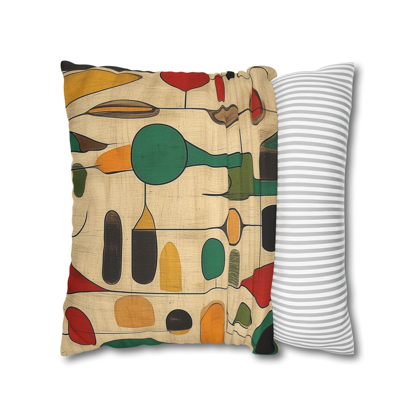 Organic Opus - Square Polyester Pillowcase