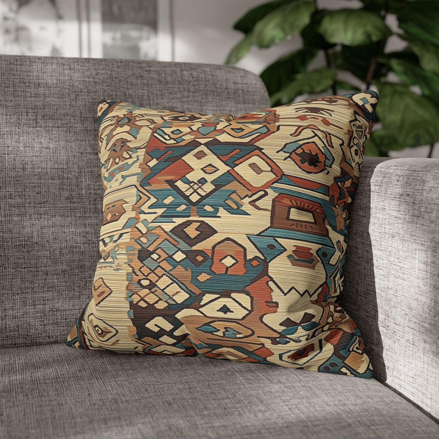 Desert Tapestry - Square Polyester Pillowcase