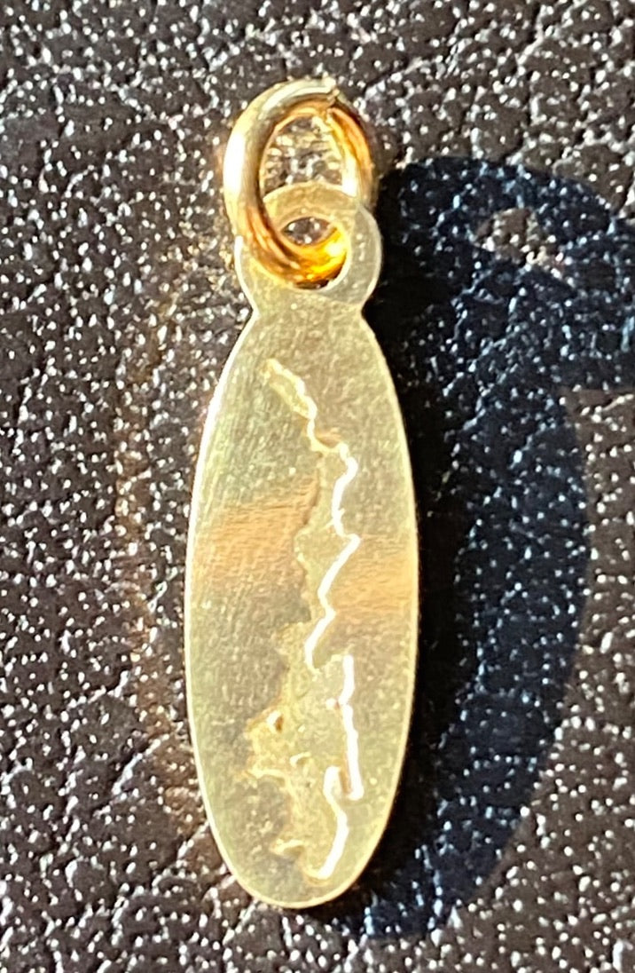 Priest Lake Pendant Stud Earrings