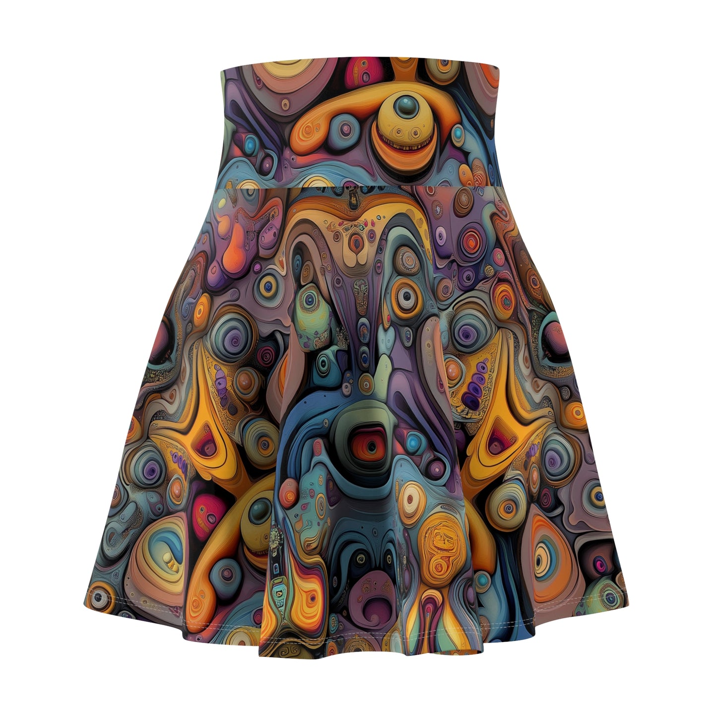 Cellular Cosmos - Skater Skirt