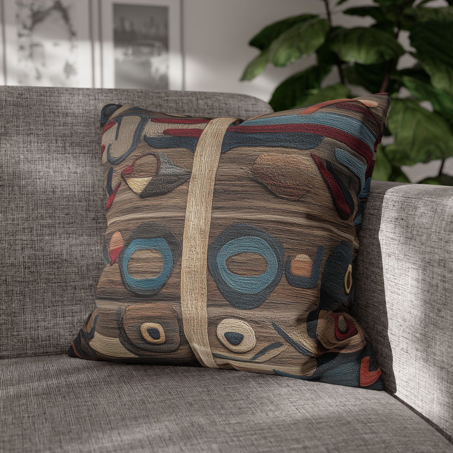 Cosmic Weave - Square Polyester Pillowcase