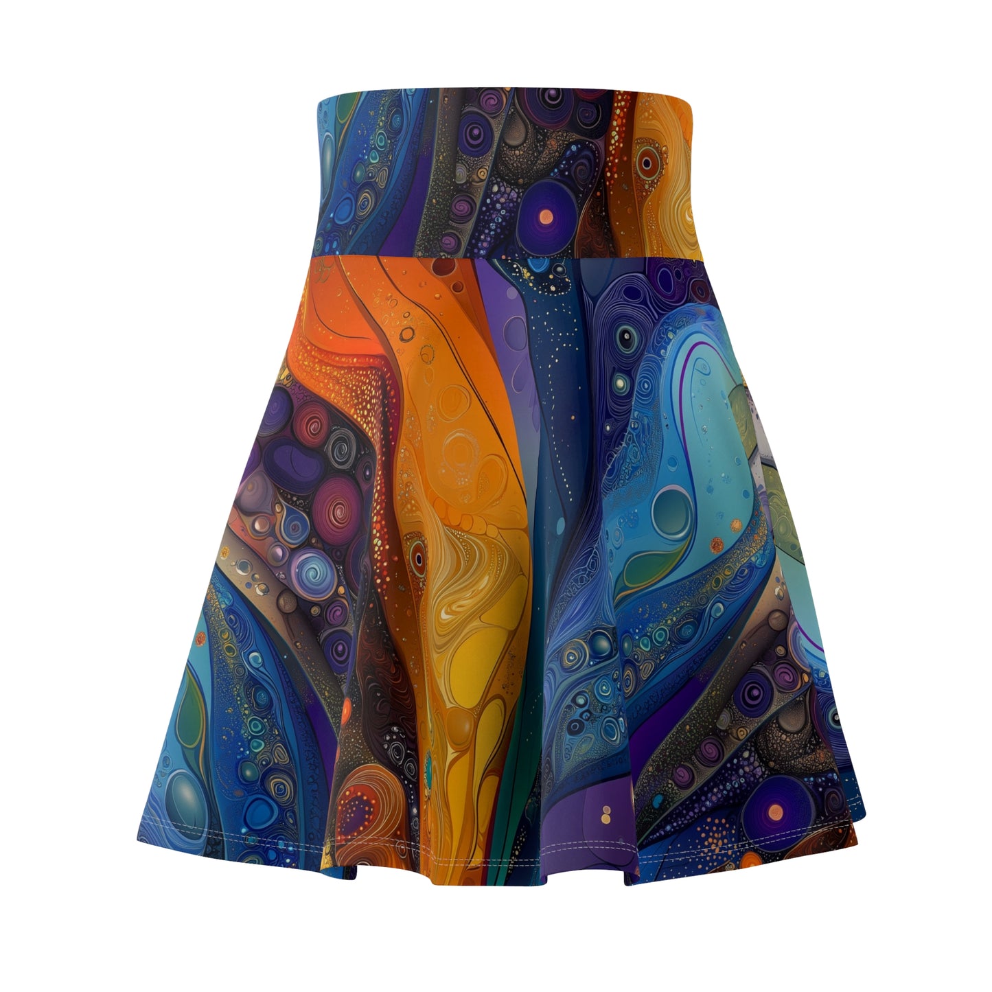 Celestial Flow - Skater Skirt