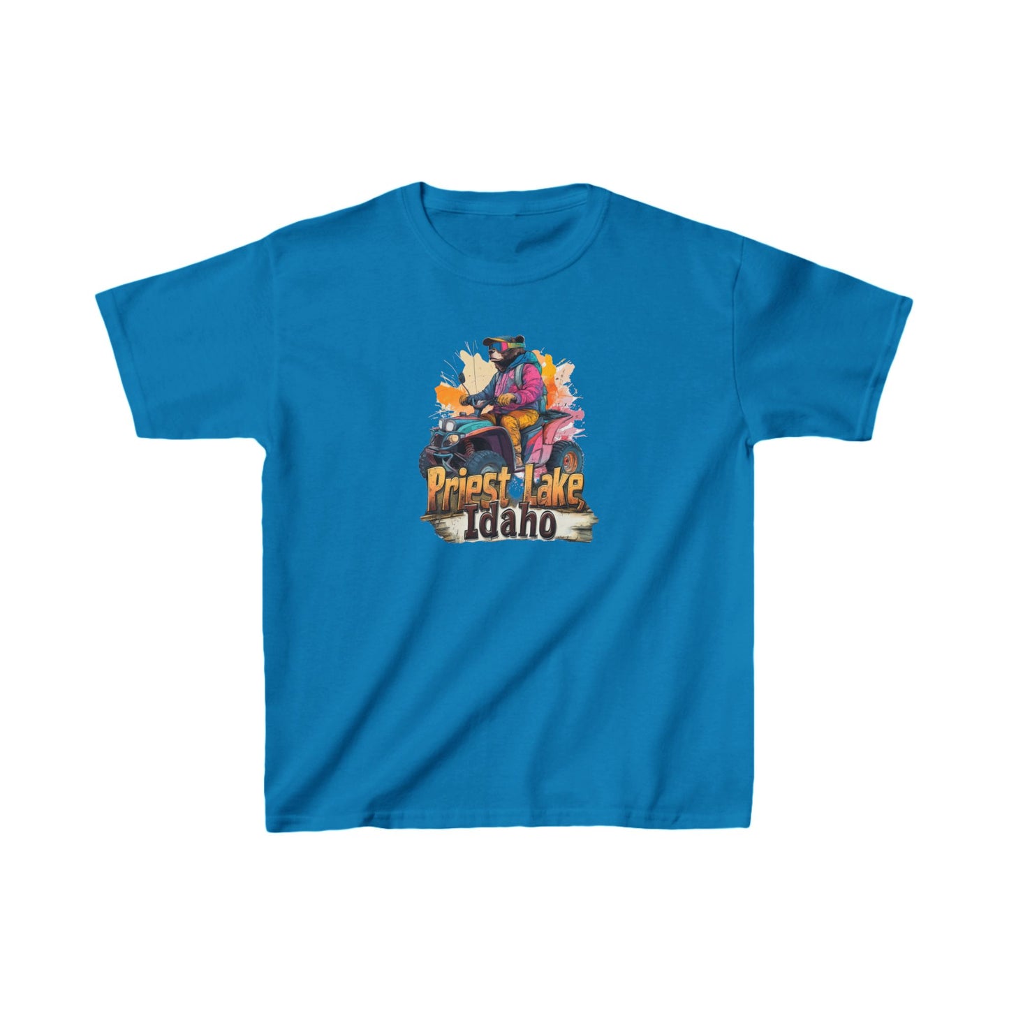 Priest Lake Bear Quad 1 Kids T-shirt