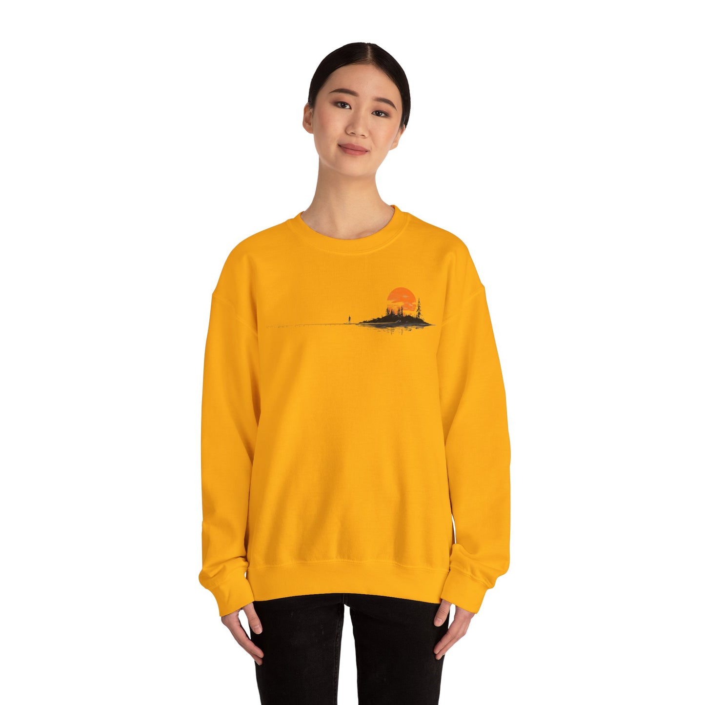 Priest Lake Paddleboard 1 Heavy Blend™ Crewneck Sweatshirt