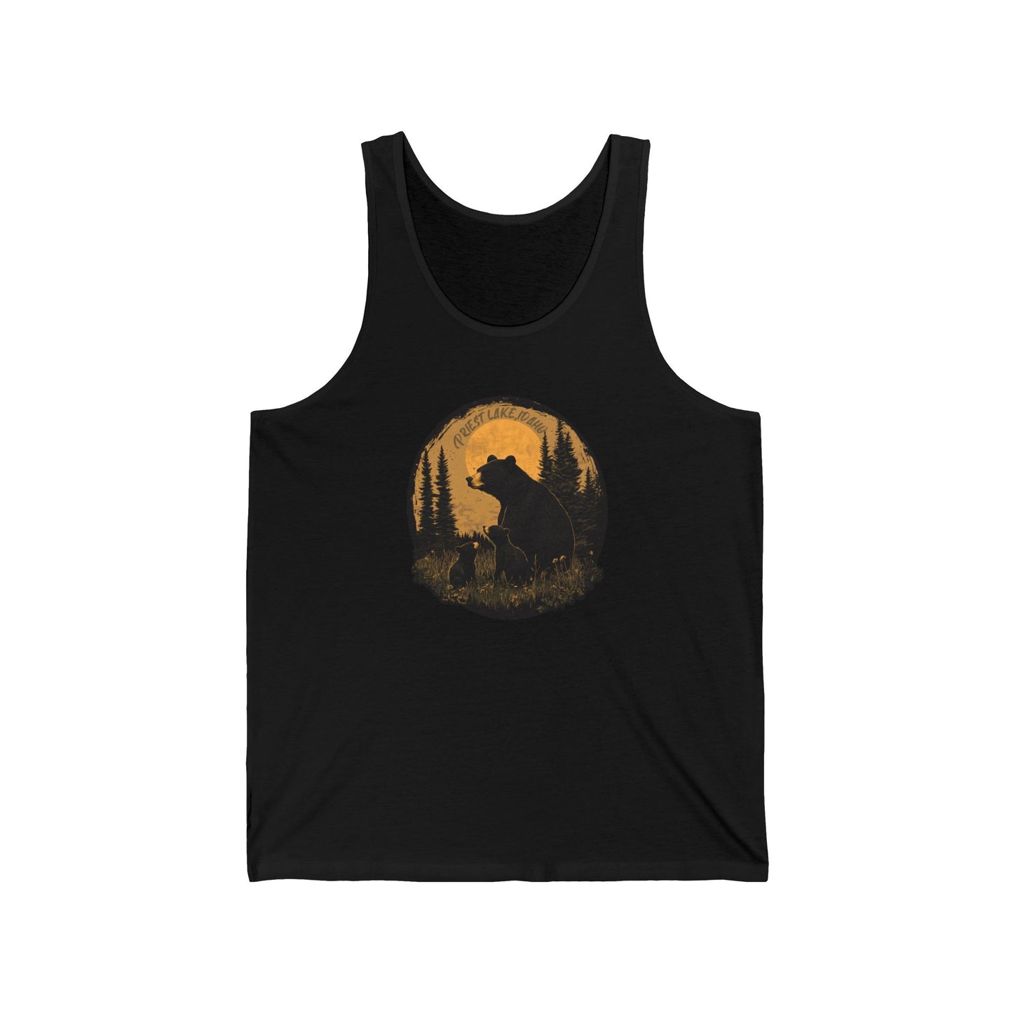 Momma Bear Unisex Jersey Tank