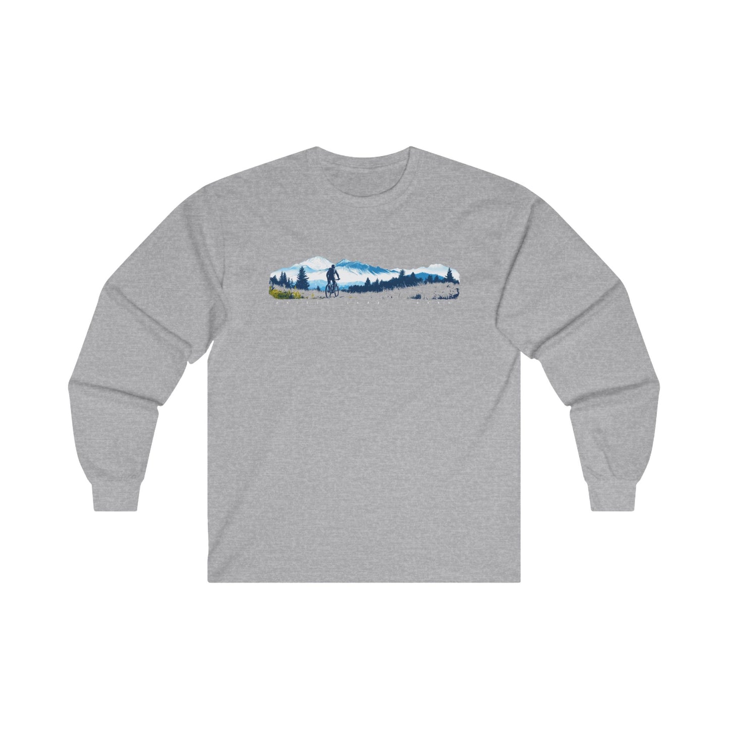 Ride Priest Lake, Idaho Ultra Cotton Long Sleeve T-shirt