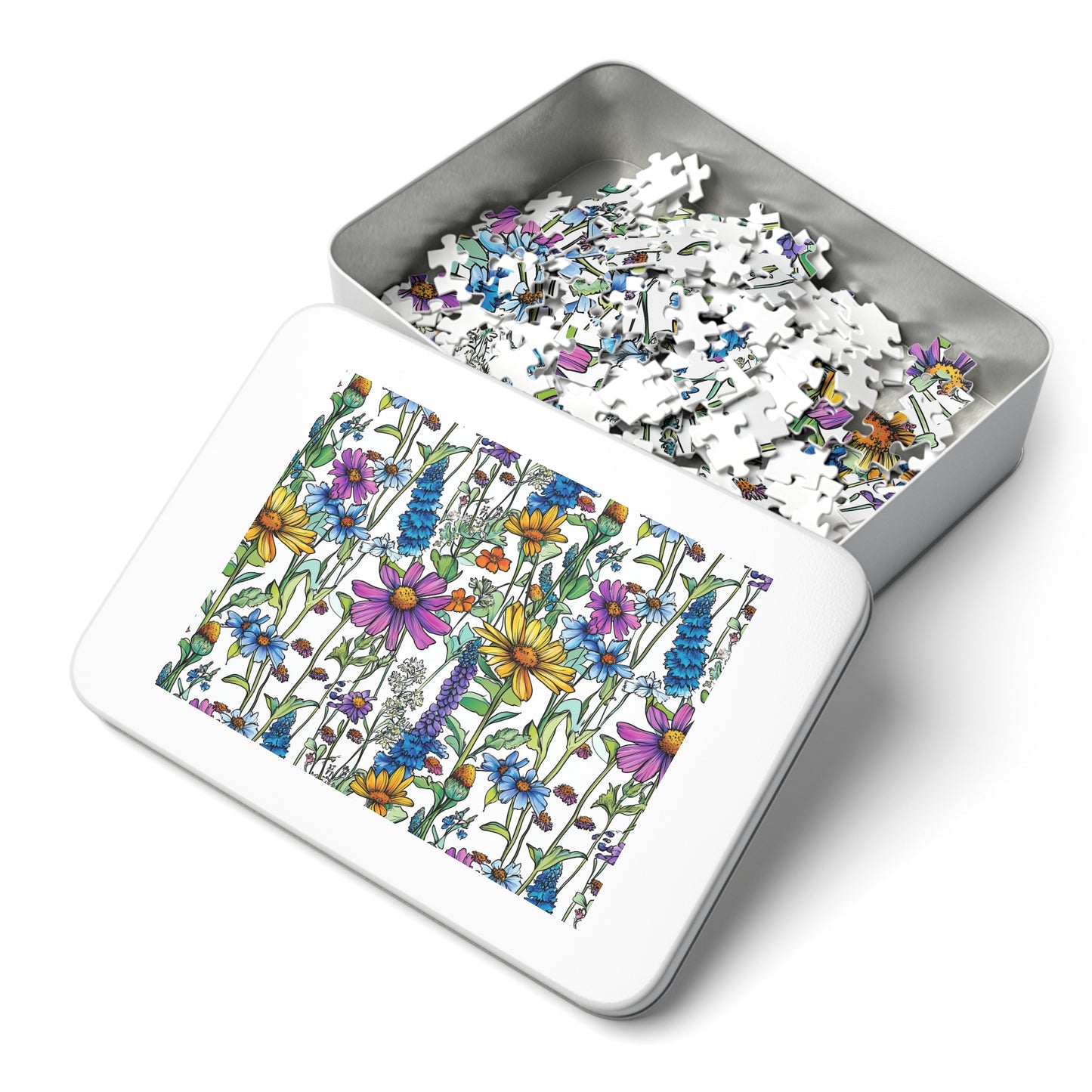 Priest Lake Wildflower Jigsaw Puzzle 2